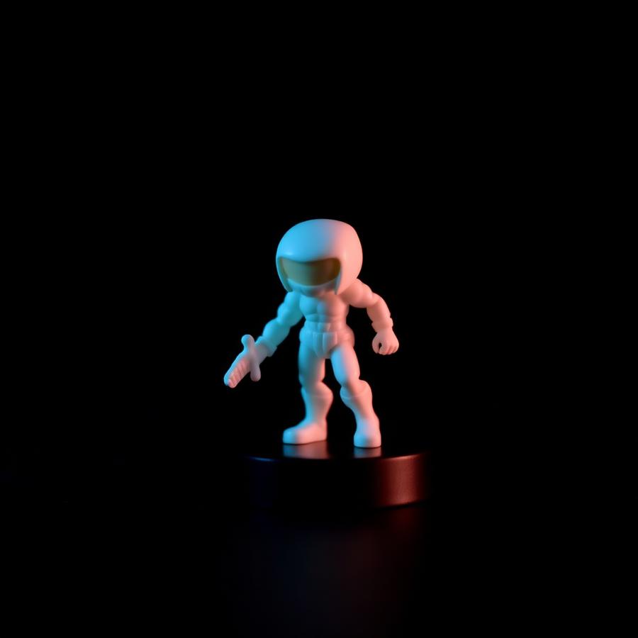 Miniatura colecionável impressa em 3D